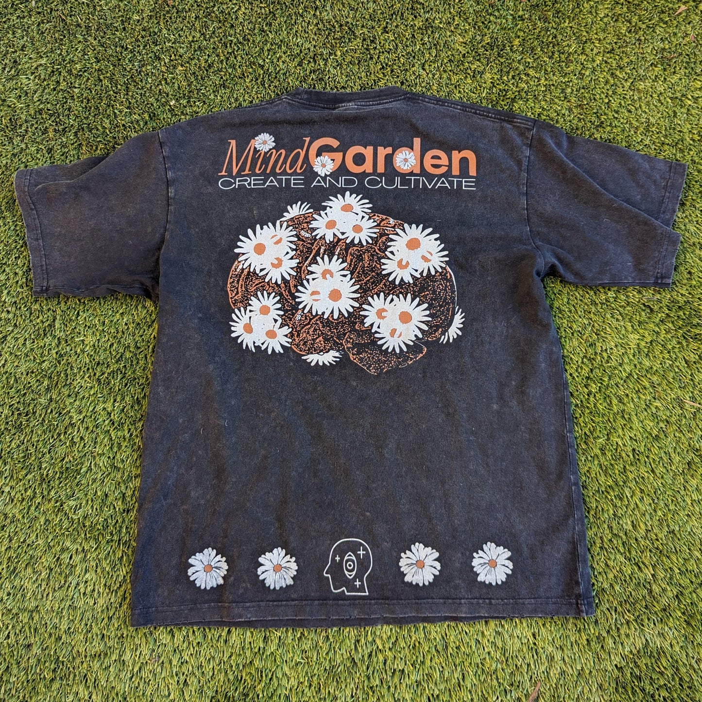 Brain Acid Wash T-shirt